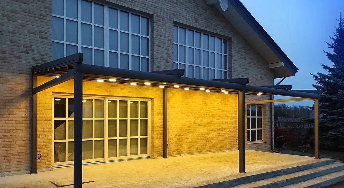 Маркизы пергольные